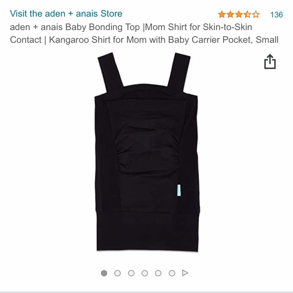 Auden and Annias baby wearing tank/kangaroo pouch